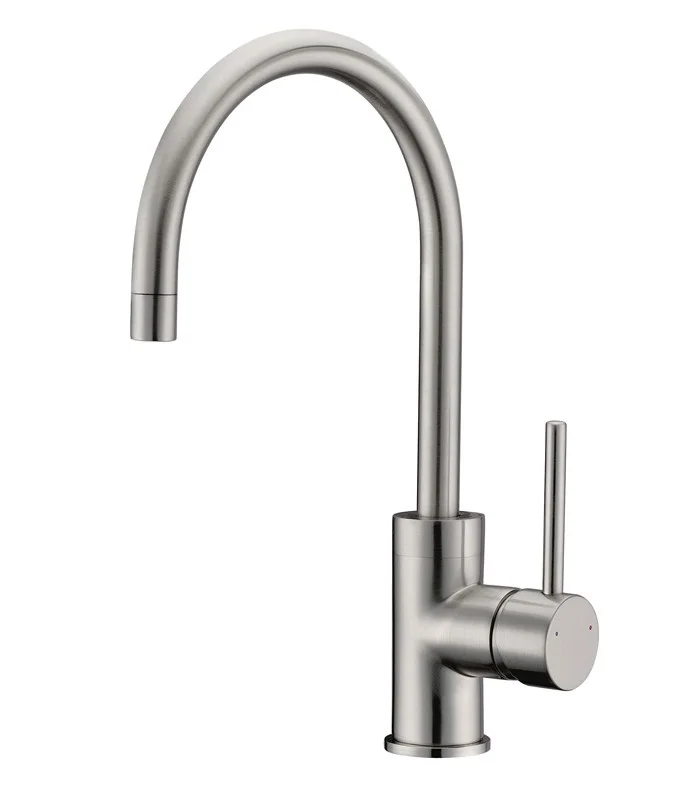 Single Hole Bar Faucet in Brushed Nickel