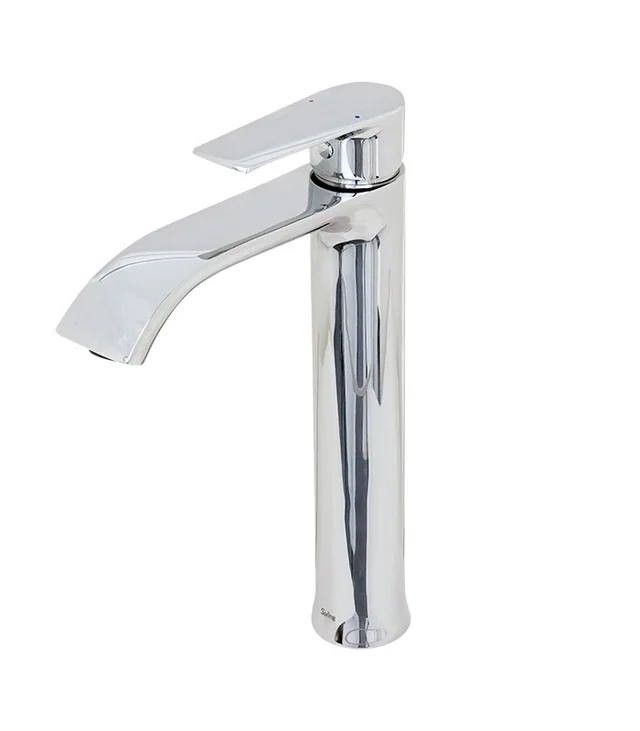 Single Hole Vessel Bathroom Faucet in Chrome