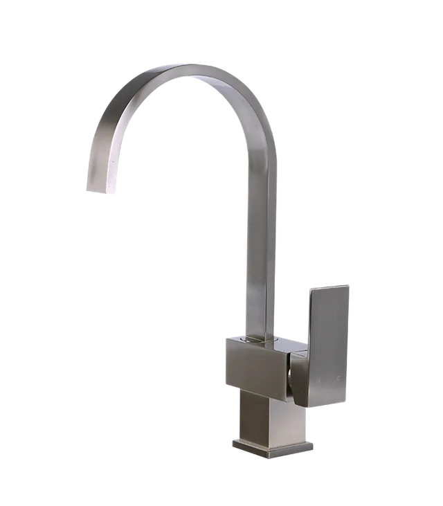 Single Hole Bar Faucet in Brushed Nickel