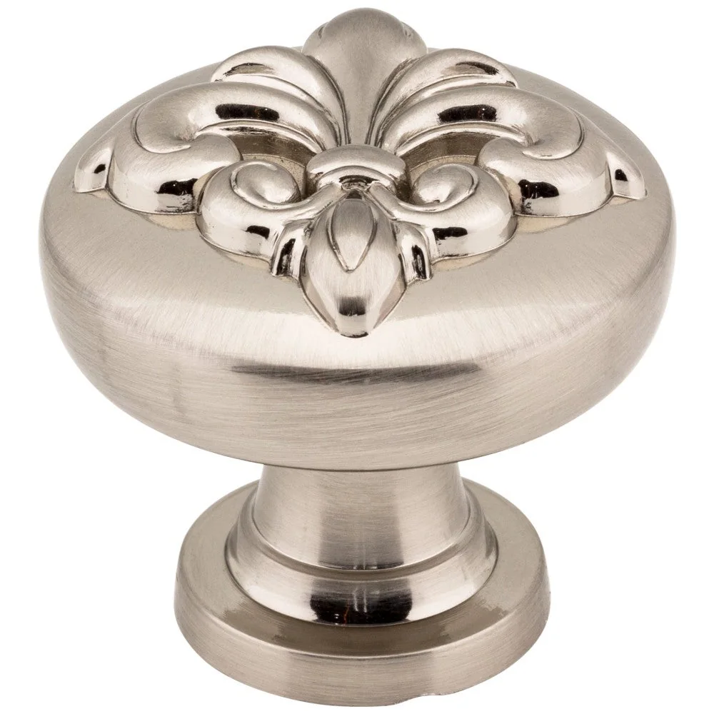 1-3/8" Fleur-de-lis Horizon Cabinet Knob