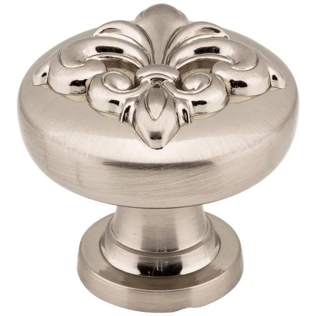 1-3/8" Fleur-de-lis Horizon Cabinet Knob