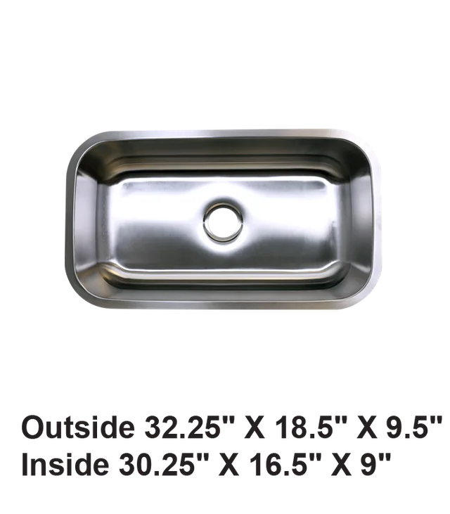 Single Bowl Kitchen Sink