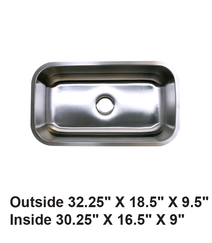 Single Bowl Kitchen Sink