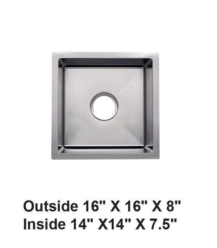 Handmade Undermount Stainless Steel Bar Sink