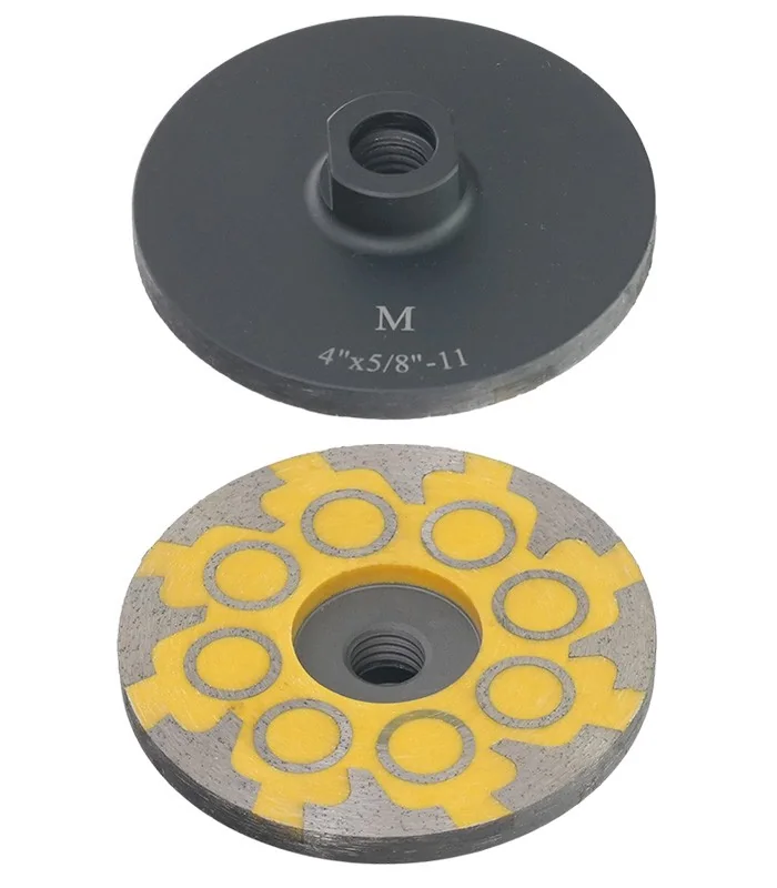 4-Inch Resin-Filled Cup Wheel - Medium