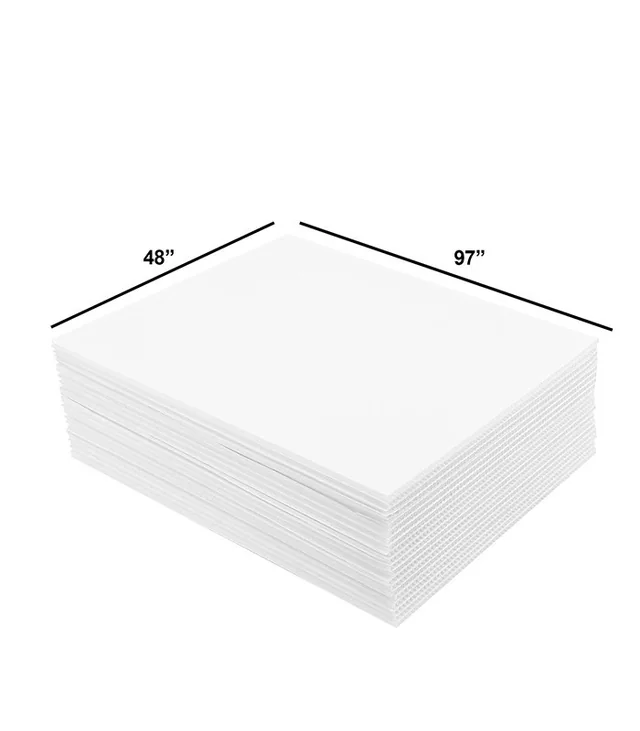 Template Sheet - 97 × 48 Inches