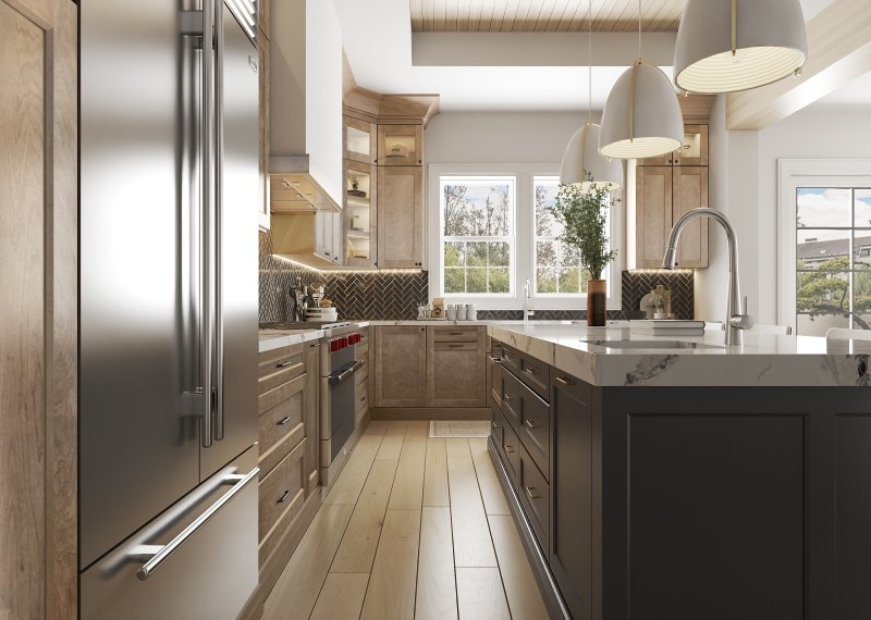 Natural Wood Cabinetry