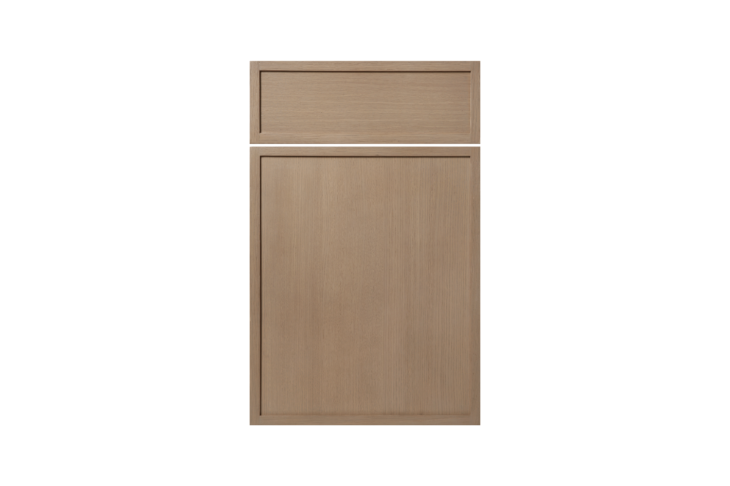 Oak Slim Shaker Cabinetry