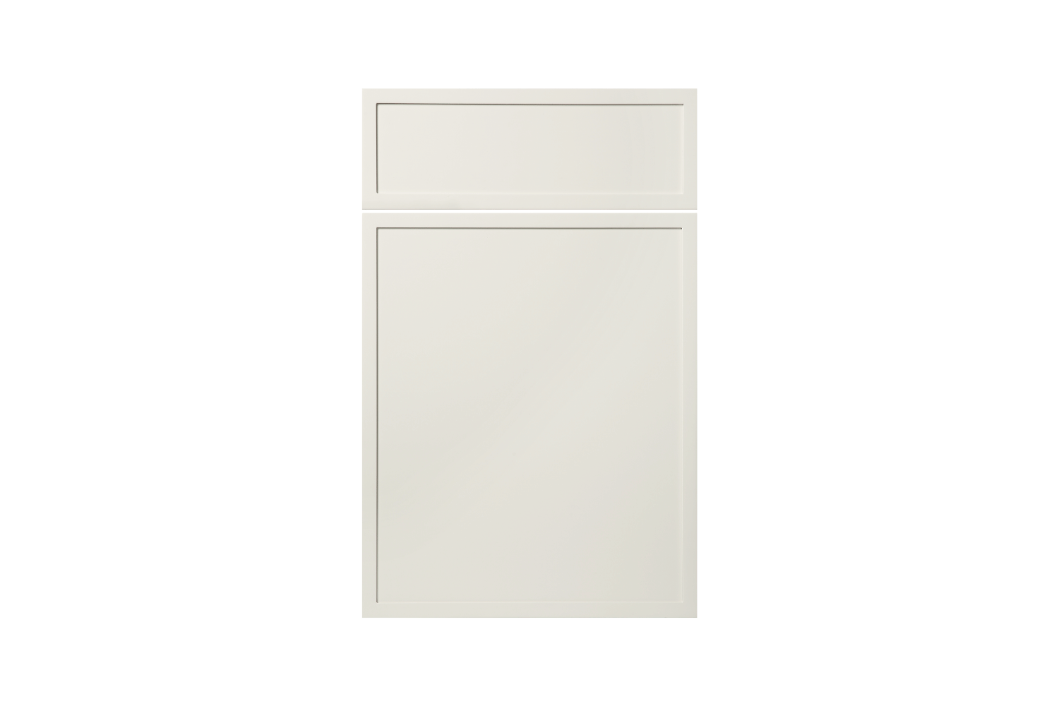 White Slim Shaker Cabinetry