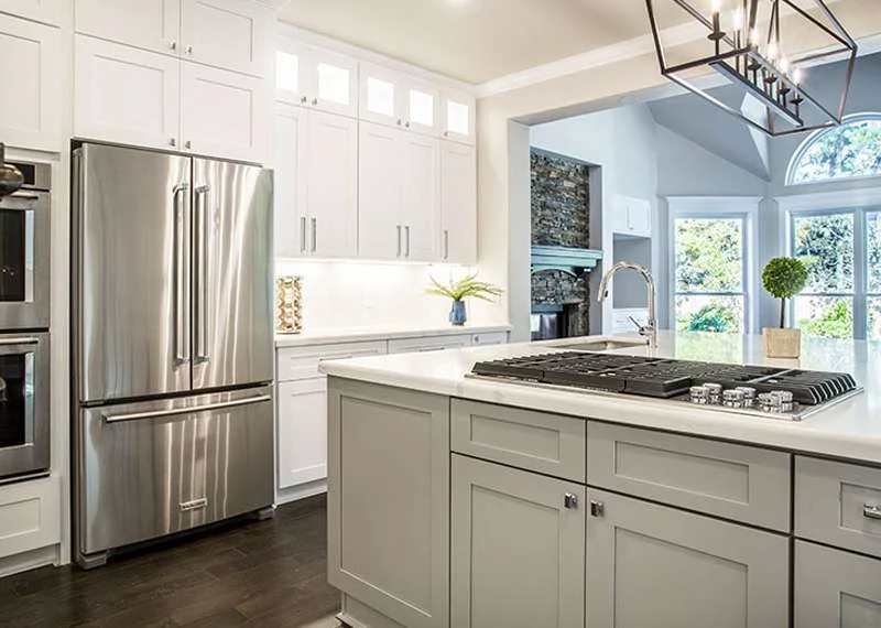Traditional — Solid Colors kitchen example