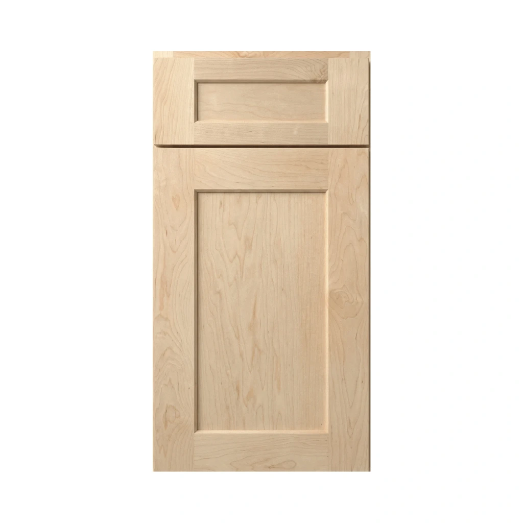 Shaker - Unfinished - Unfinished door and finish reference