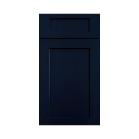 Shaker cabinet door in Blue